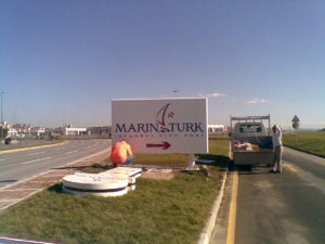 Monument Sign